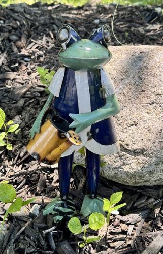 MILLIE FROG HOLDING A WATERING CAN *NEW* AVAIL JAN 2026